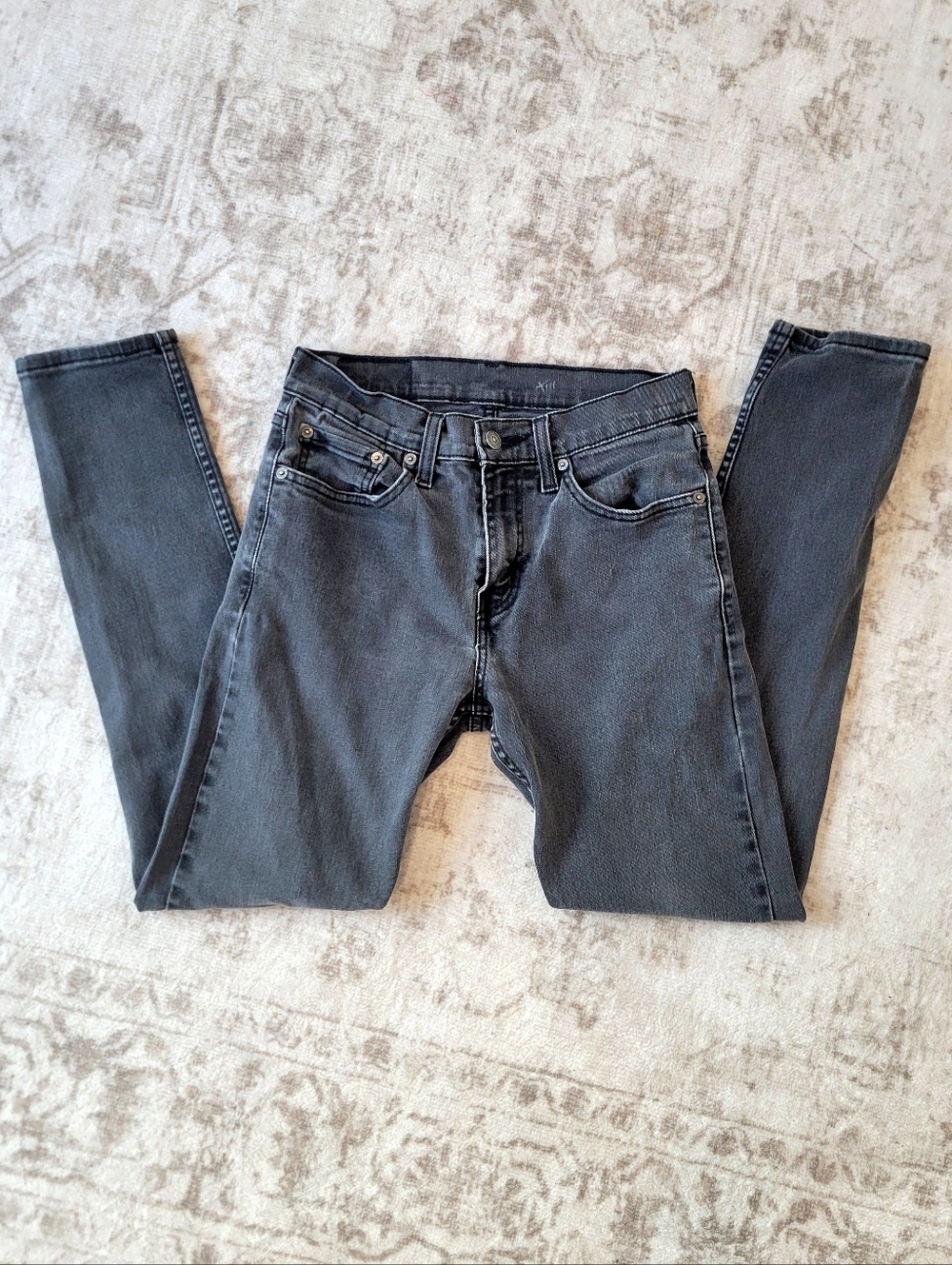 Levi’s Water<Less Skinny Jeans Mens 28x30 Faded Black